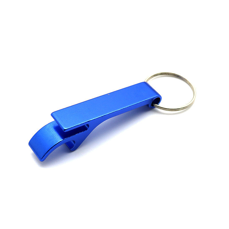 Venta al por mayor Llavero abrebotellas de aleación de aluminio